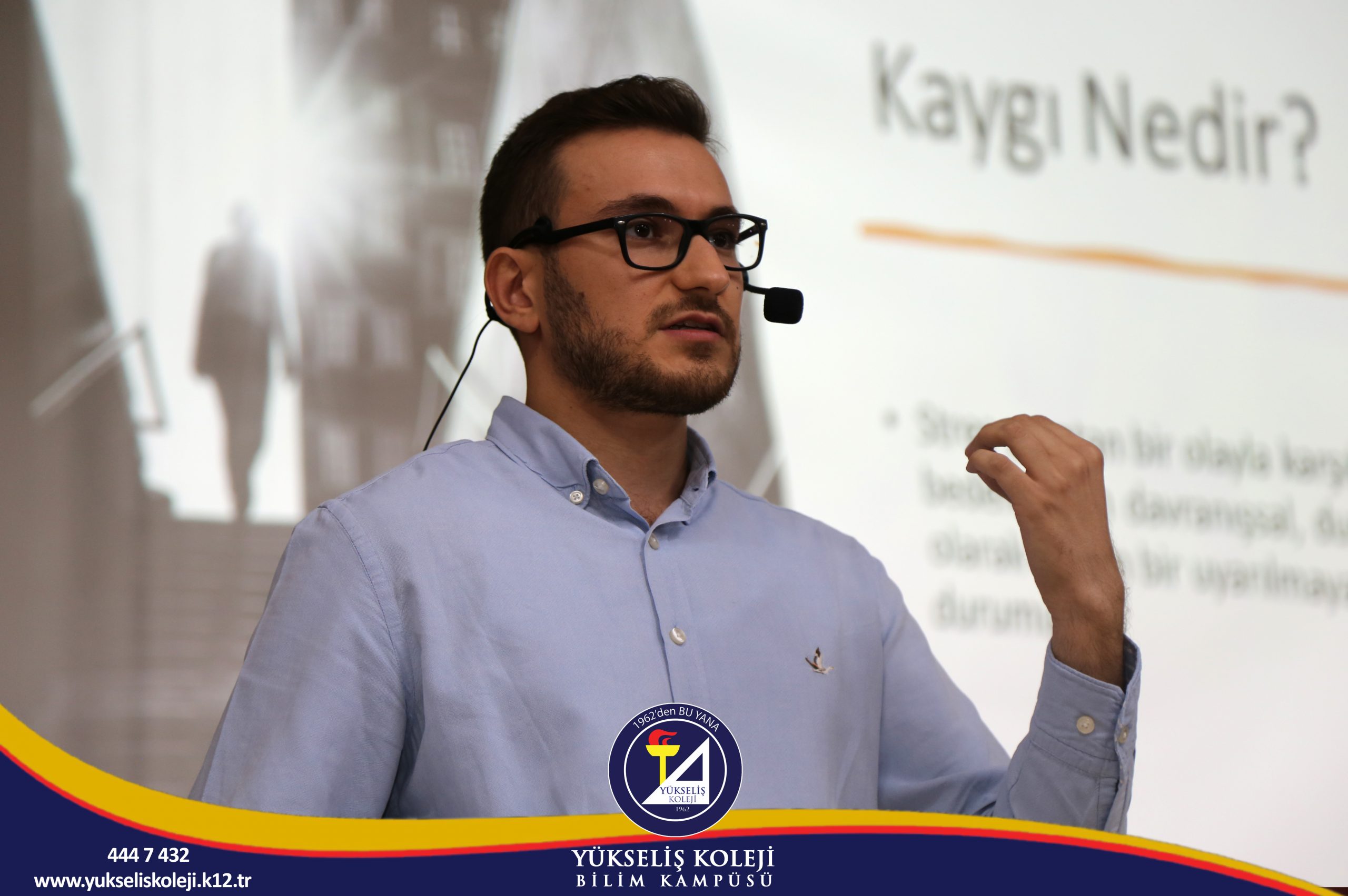 Psikolog Uğur Seküçoğlu tarafından verilen seminerde “LGS Yolunda Kaygı ile Mücadele” konusu üzerinde duruldu.