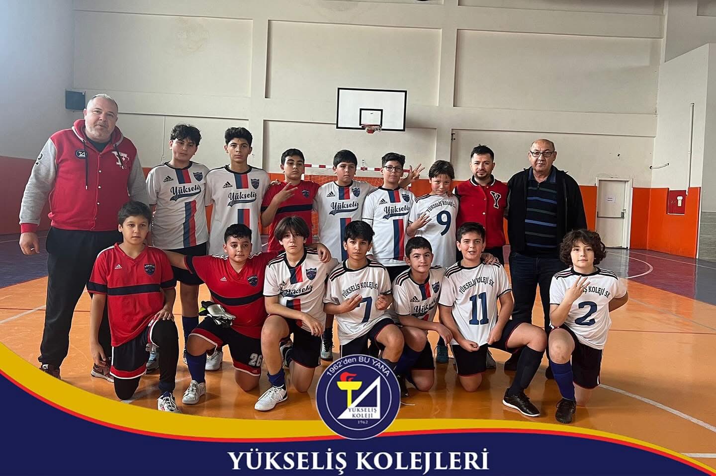 🏆 Yükseliş Koleji Bilim Kampüsü Futsal Takımımızdan Büyük Başarı!