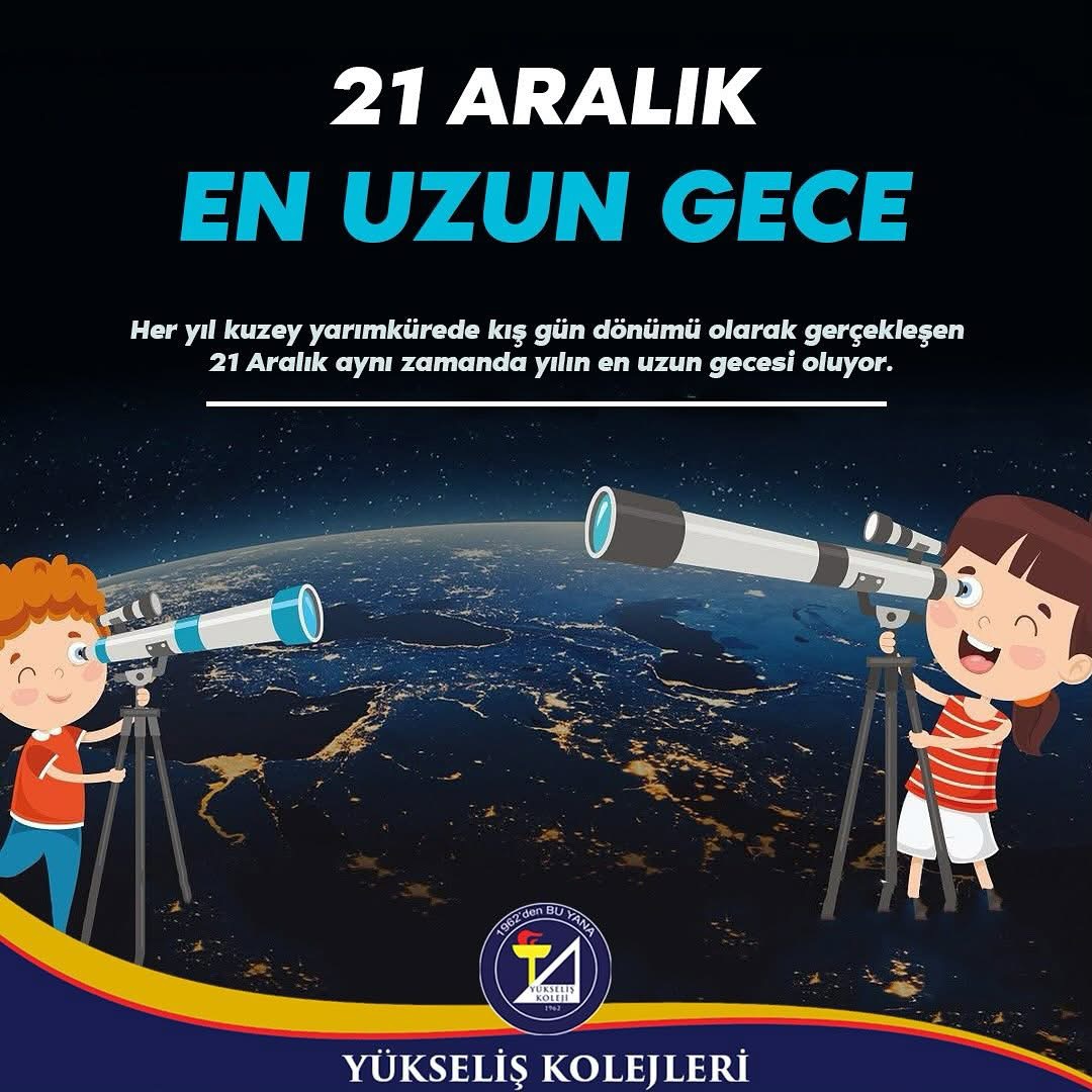 21 Aralık Bugün En Uzun Gece