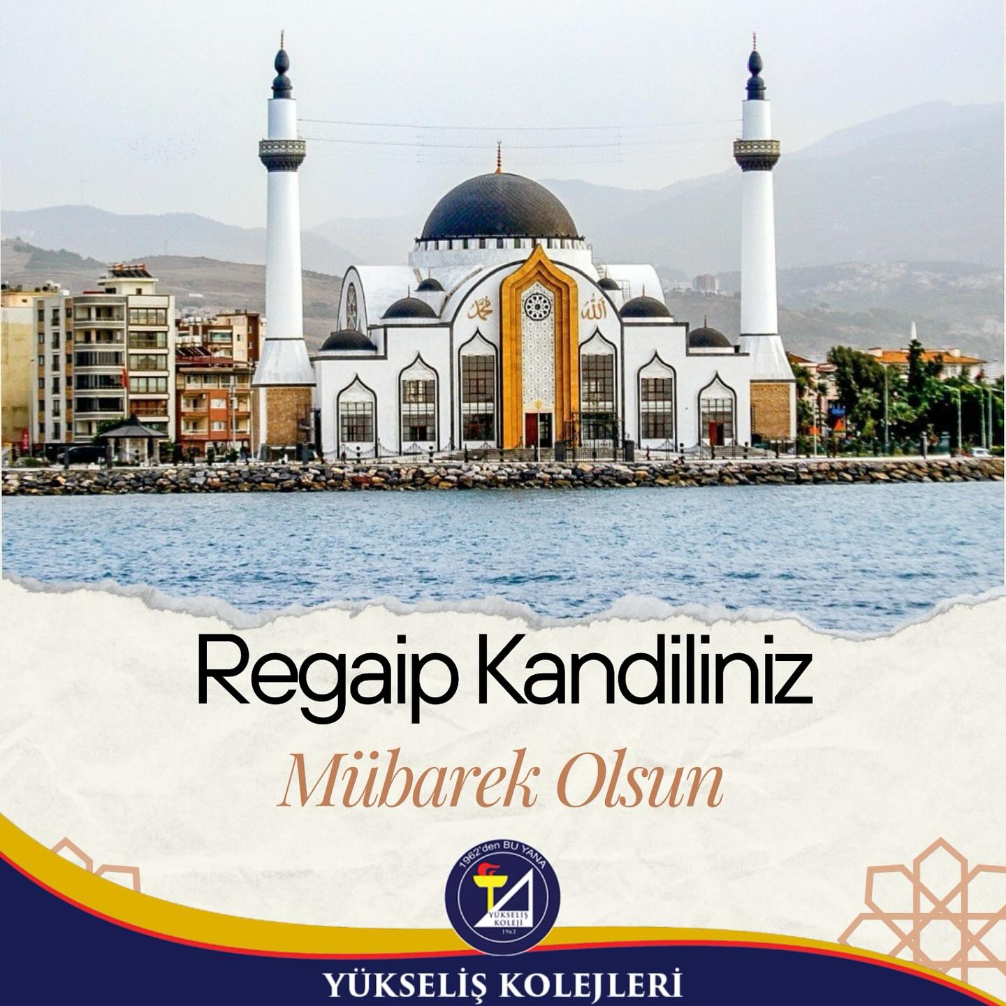 Regaip Kandiliniz Mübarek Olsun.