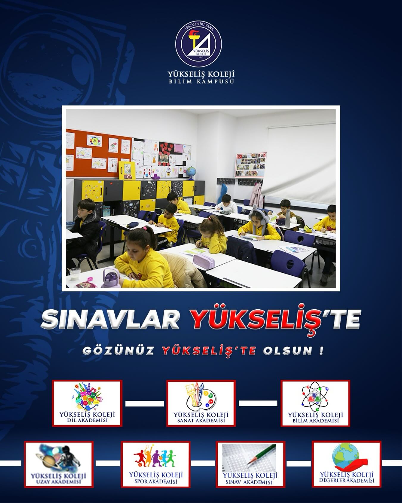 Sınavlar Akademisi Yükseliş’te ! Gözünüz Yükseliş’te Olsun !