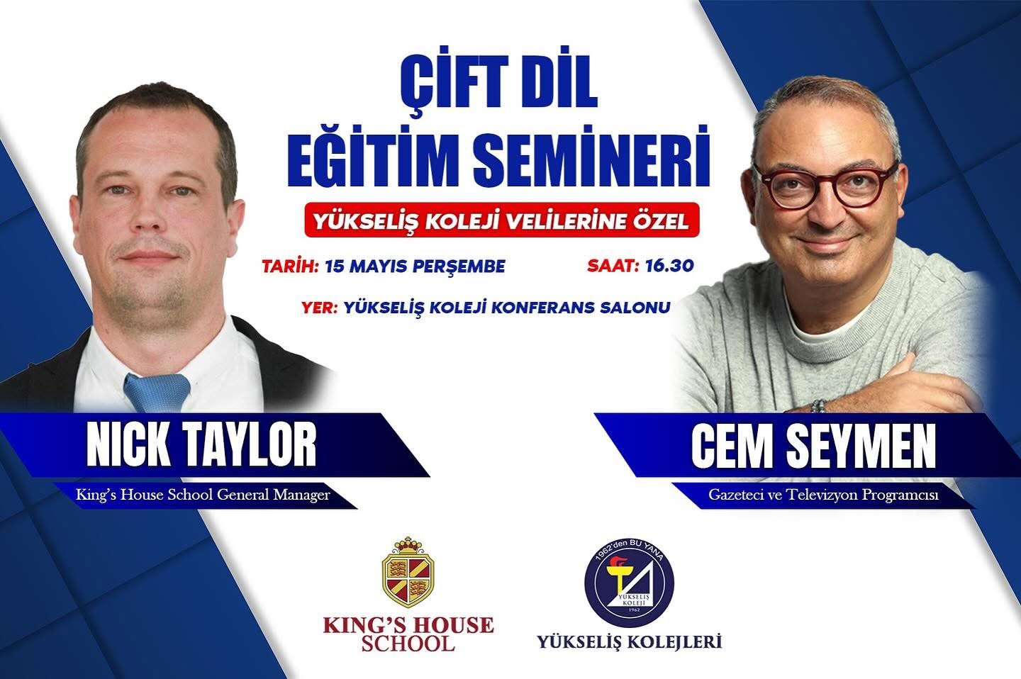 Velilerimize Özel Uluslararası Eğitim Buluşması!