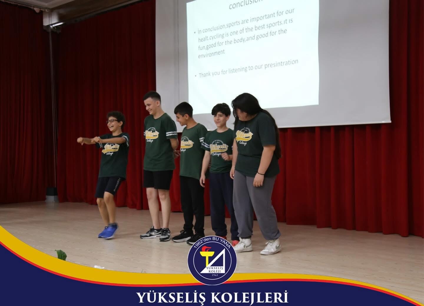 Sports, Teamwork & Great Presentations by Our 6th Graders!