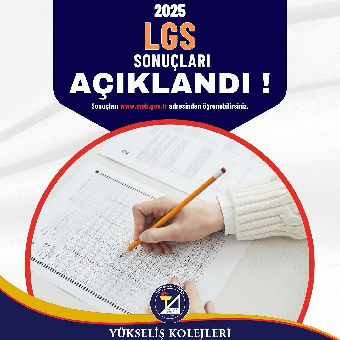 2025 LGS SONUÇLARI AÇIKLANDI !