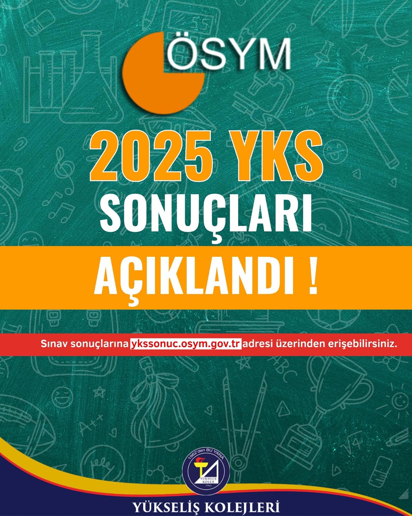 2025 YKS Sonuçları Açıklandı !