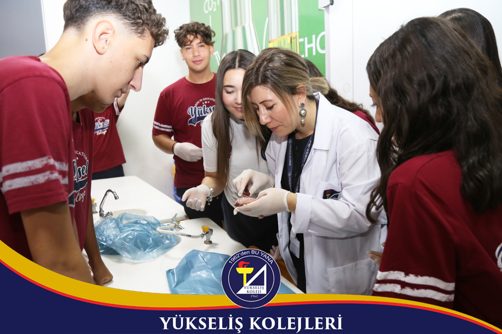 Yükseliş Bilim Kampüsünde Laboratuvar Çalışmaları Başladı! 🔬