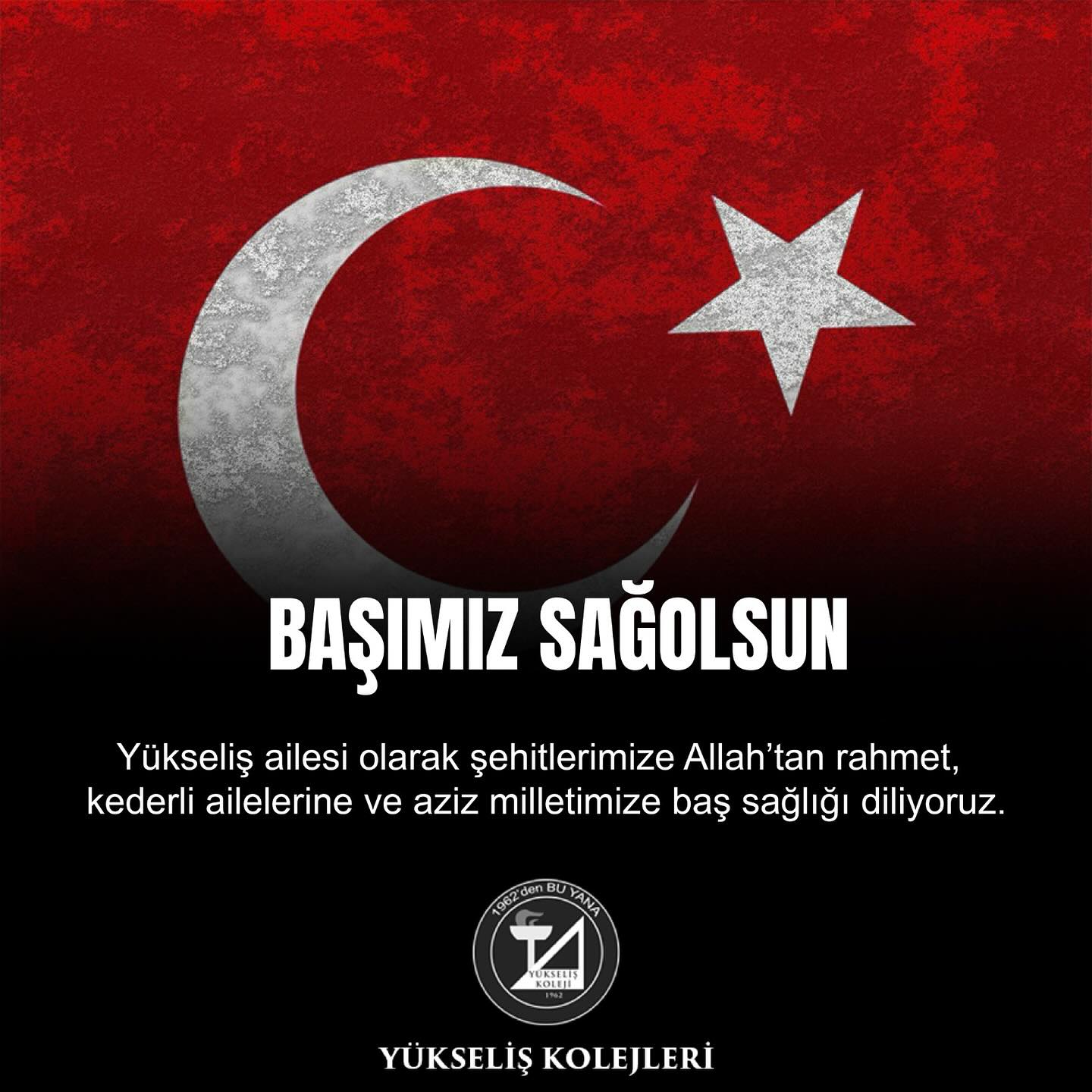 BAŞIMIZ SAĞ OLSUN