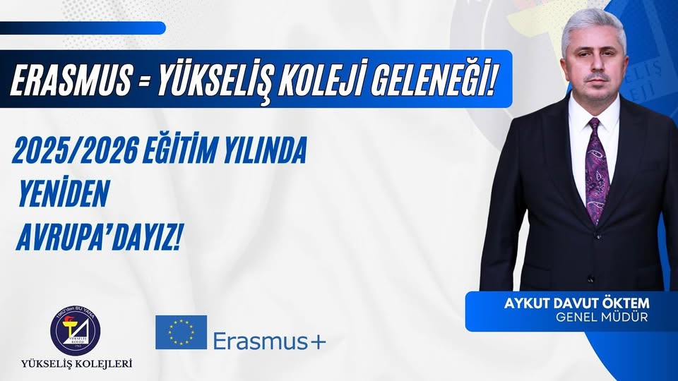 🌍✨ Erasmus = Yükseliş Koleji geleneği! 🚀 Bilim Kampüsümüz yine yollarda, yine keşifte! 💡💫