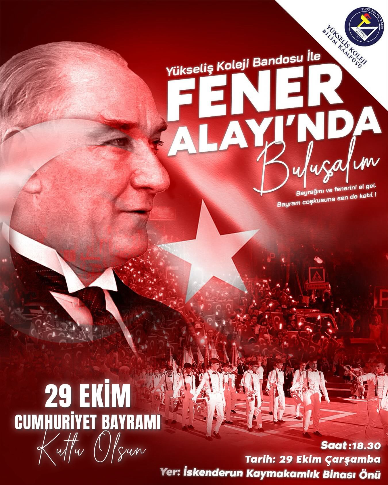 HEP BİRLİKTE YÜKSELİŞ BANDOSUYLA FENER ALAYINA! 🇹🇷🥁🎺✨