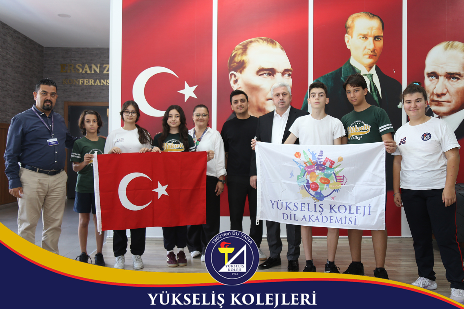 🌍✨ Erasmus Rüzgarı Yükseliş Koleji’nde! ✨🌍