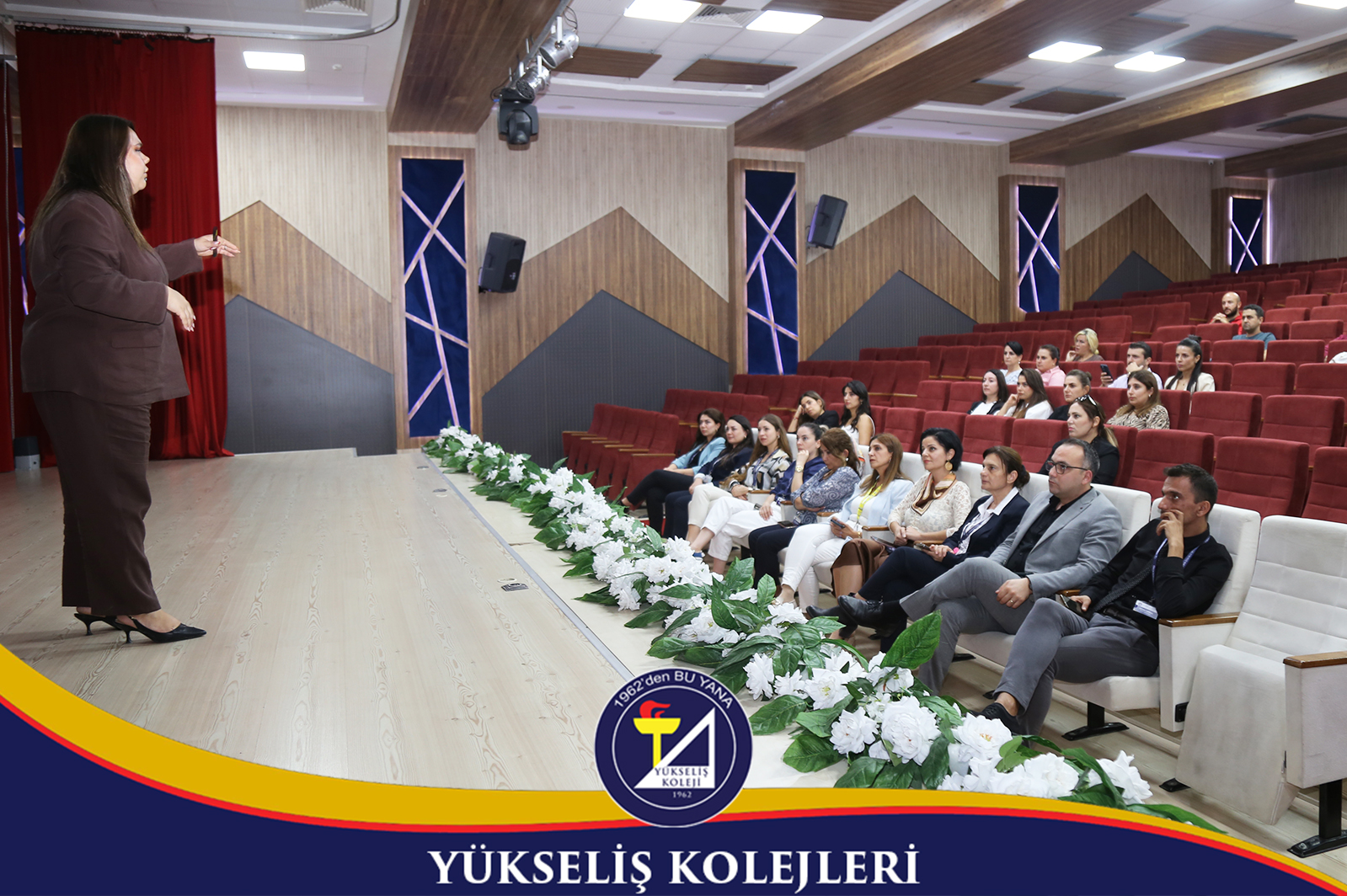 Yükseliş Koleji velilerimize yönelik eğitim, Uzman Psikolog Yonca Karpuz Aslan tarafından gerçekleştirildi.