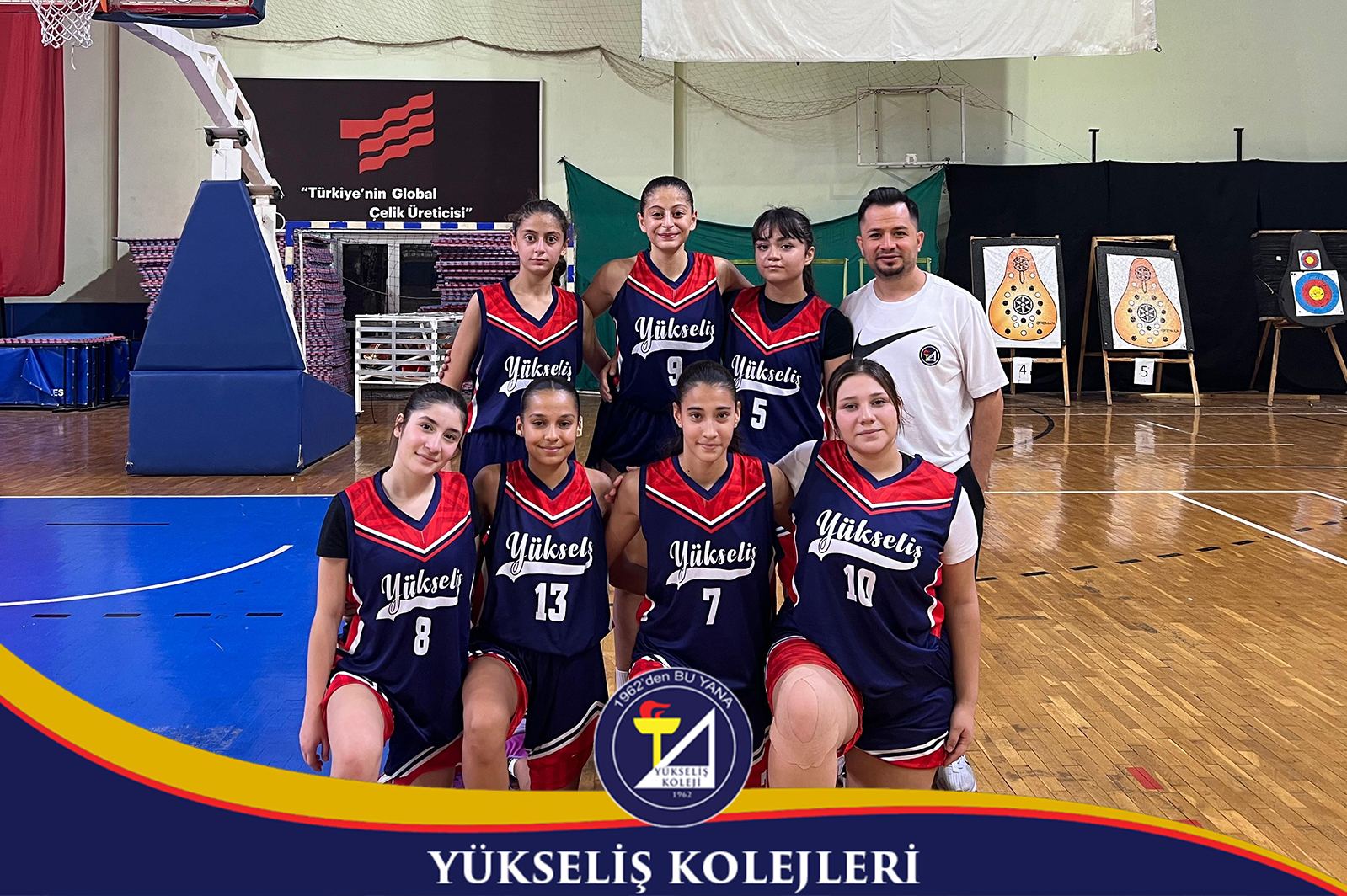 🏀 YÜKSELİŞ KOLEJİ KIZ LİSESİ BASKETBOL TAKIMIMIZ 🏀
