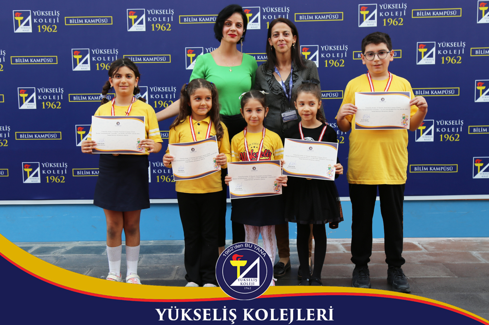 🎨 Yükseliş Koleji İlkokul 10 Kasım Resim Yarışması Sonuçları Açıklandı!