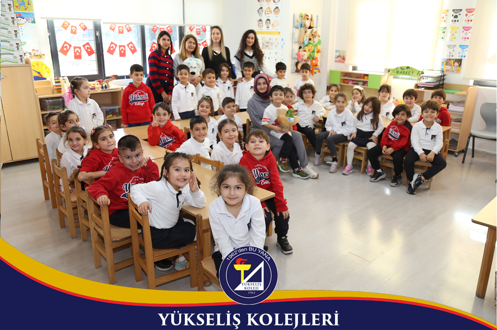 Yükseliş Koleji Anasınıflarında Ağız ve Diş Sağlığı Haftası İçin Eğitici ve Keyifli Buluşma