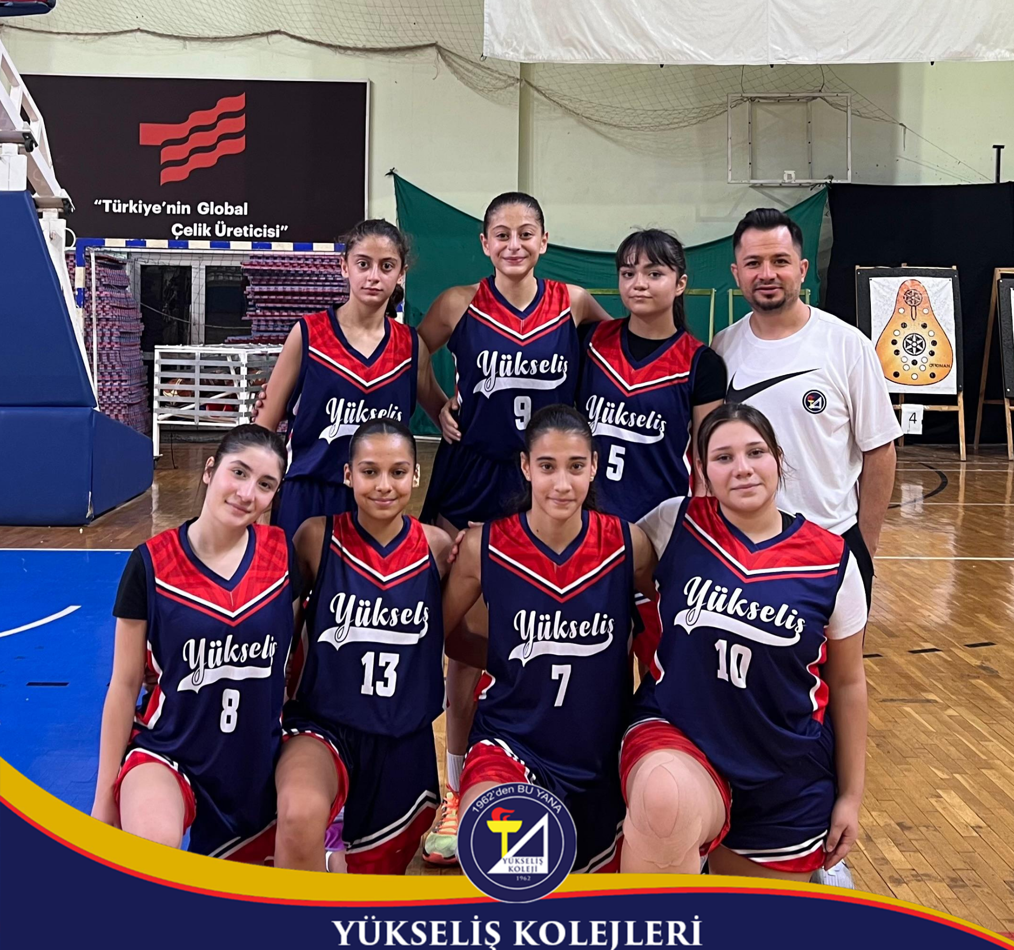 Yükseliş Koleji Lise Kız Basketbol Takımımız Müsabakalara Galibiyetle Başladı