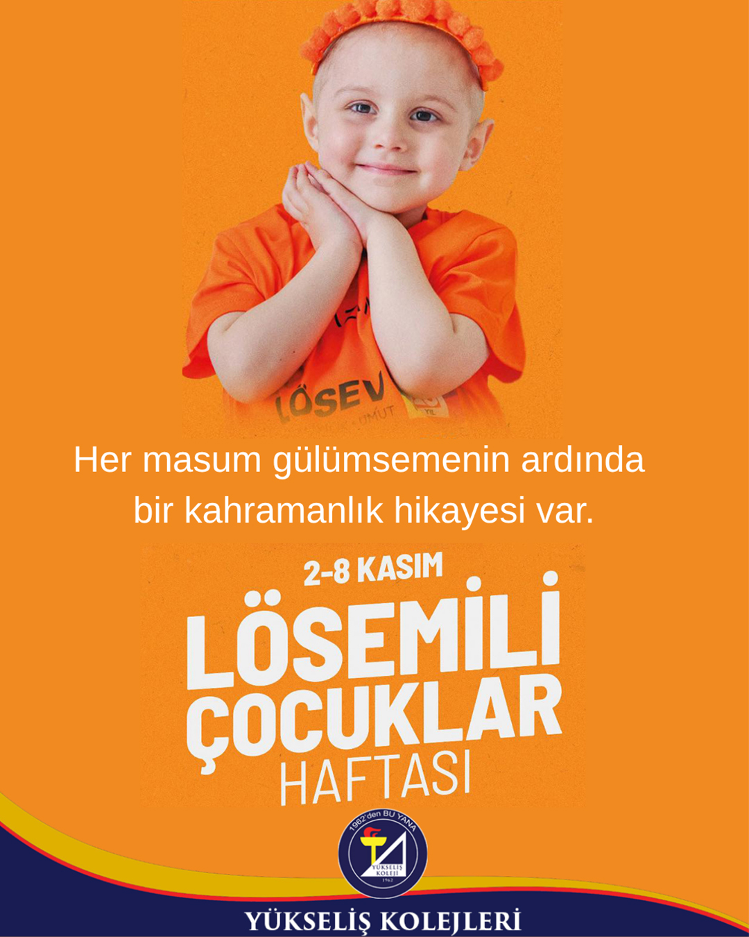 2-8 Kasım Lösemili Çocuklar Haftası !