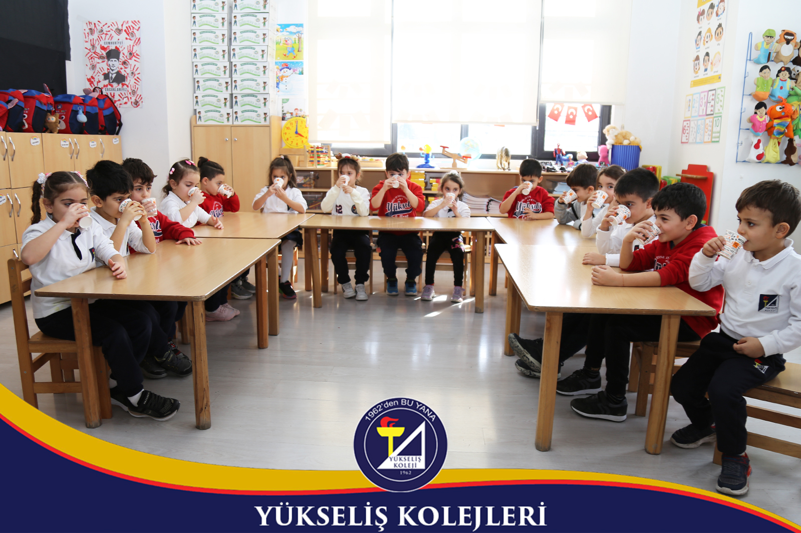 🎉 Yükseliş Koleji Anasınıfı öğrencilerimiz “Vitaminikler” projesiyle mandalina yolculuğuna heyecanla devam ediyor