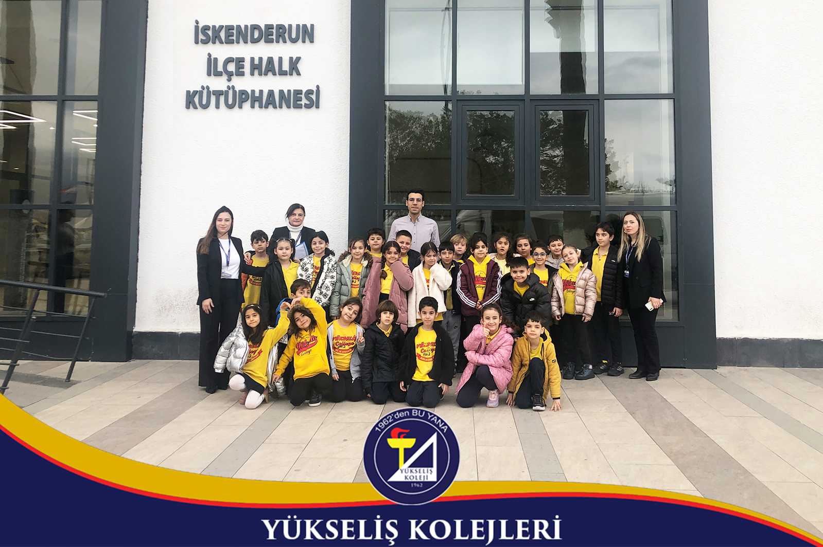 Yükseliş Koleji İlkokul 2. Sınıflar Kütüphane Gezisi 📚