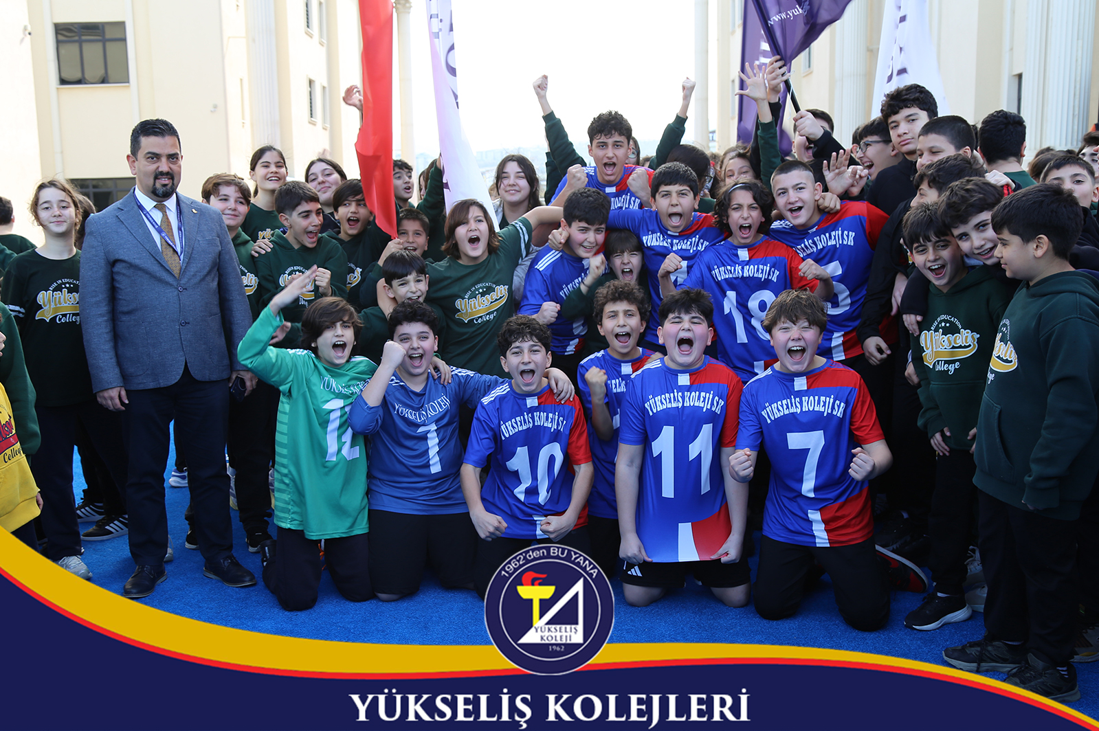 🏆 Yükseliş Koleji Ortaokulu Erkek Futsal Takımından Gol Şöleni!