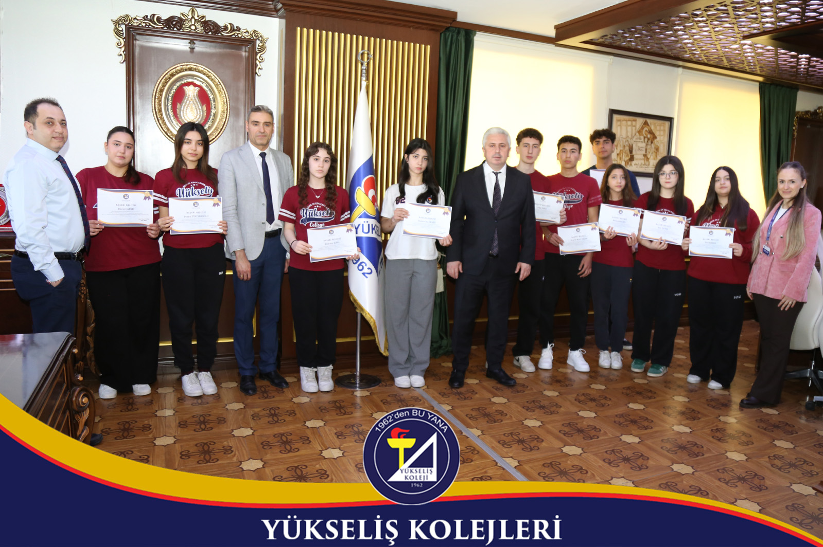 🇹🇷 Yükseliş Koleji Lise Öğrencilerinden Anlamlı ve Gurur Verici Program 🇹🇷