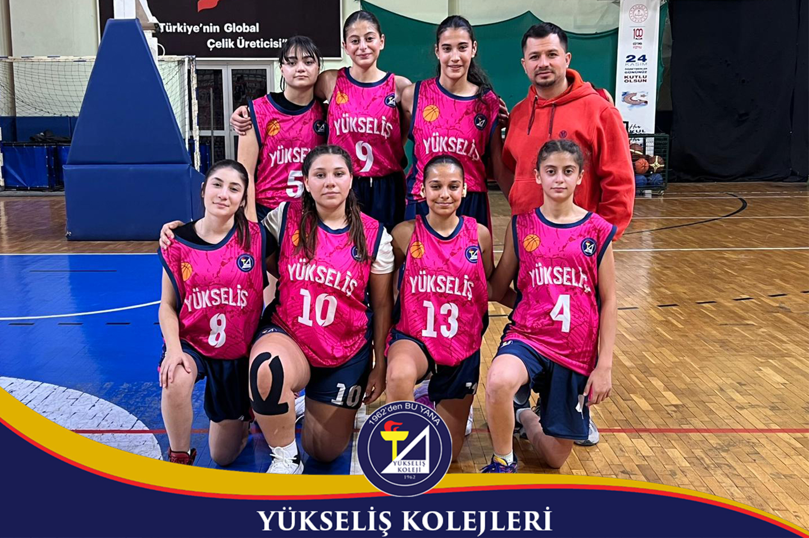 Yükseliş Koleji Başarıya Doymuyor! 🏀