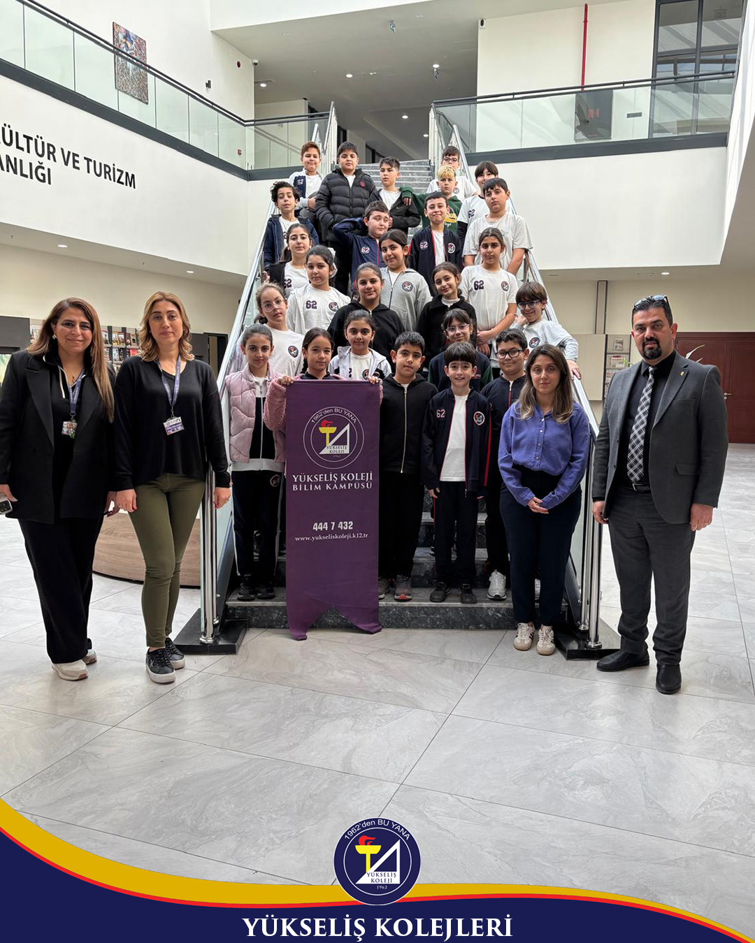 Yükseliş Ortaokulu’ndan İskenderun Halk Kütüphanesi’ne Anlamlı Ziyaret 📚