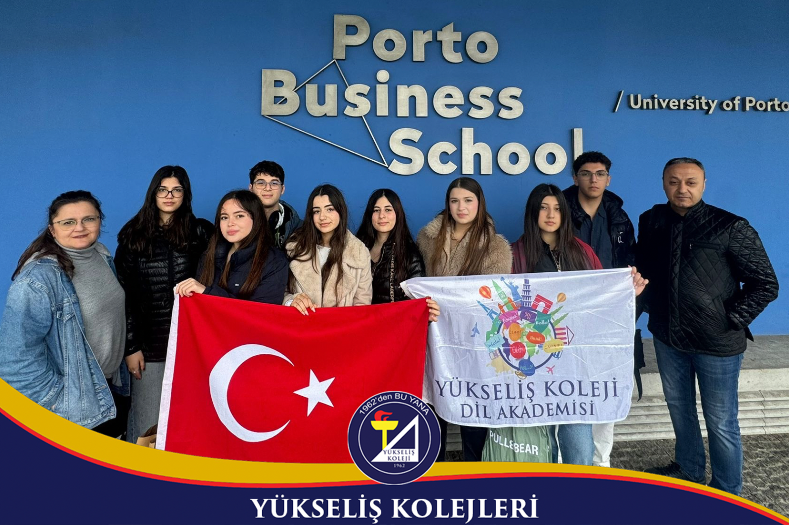 🌍✈️ Yükseliş Koleji Bilim Kampüsü Avrupa Yolculuğuna Porto’da Devam Ediyor!