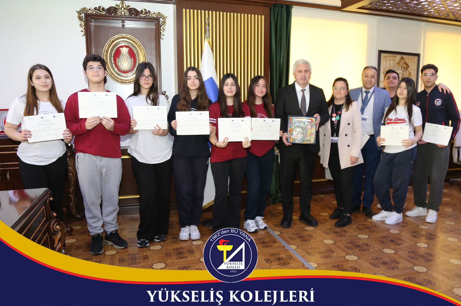 🌍🎓 Yükseliş Koleji Bilim Kampüsü Erasmus Başarısı!