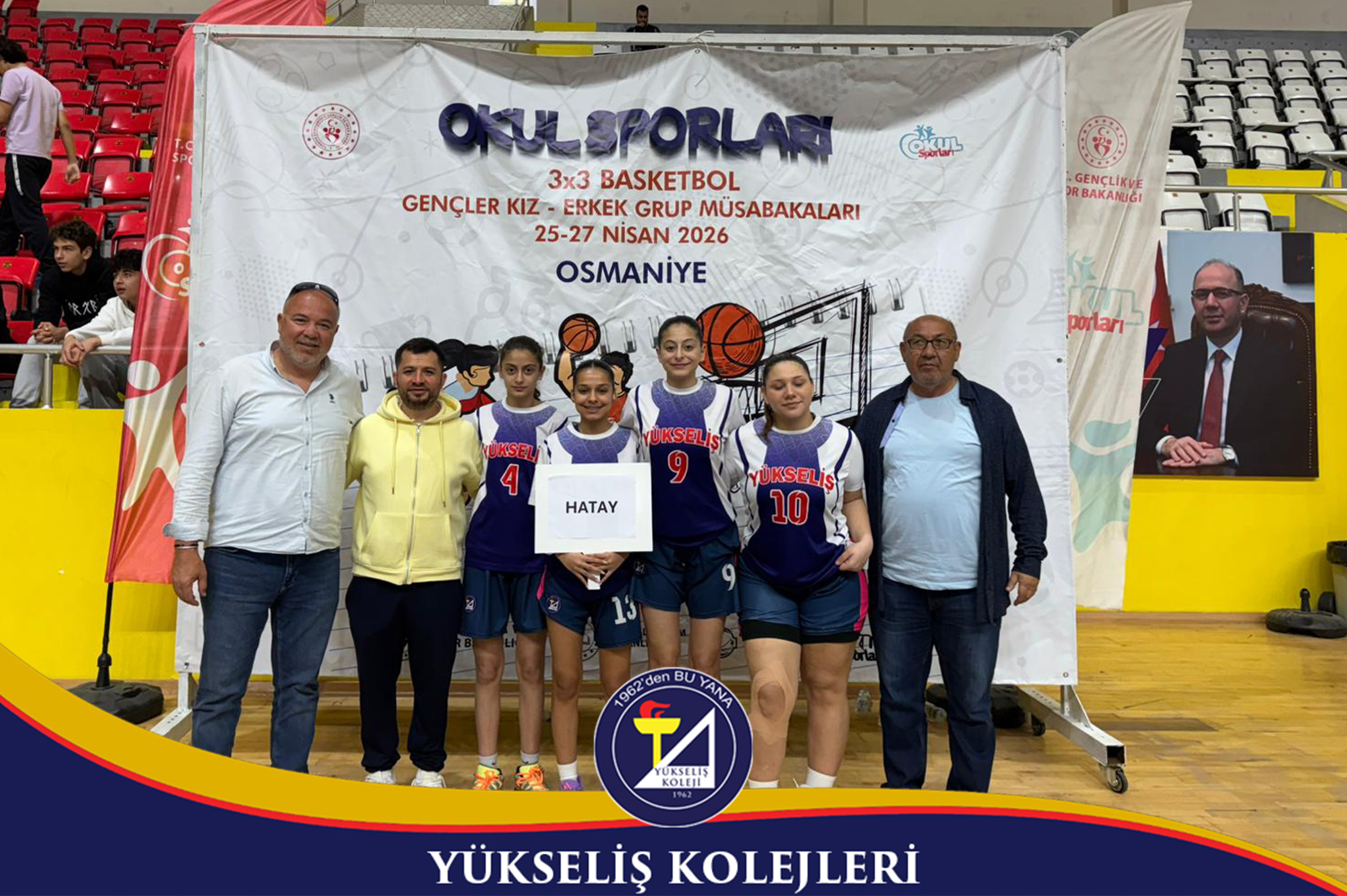 🏀🇹🇷 Yükseliş Koleji Türkiye Yarı Finallerinde Fırtına Gibi! 🇹🇷🏀