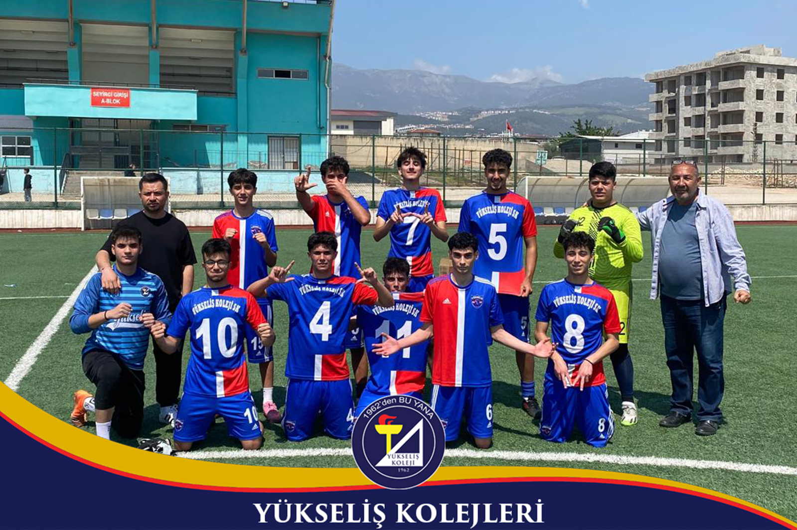 🏆 Yükseliş Koleji Futbol Takımı Yarı Finalde!