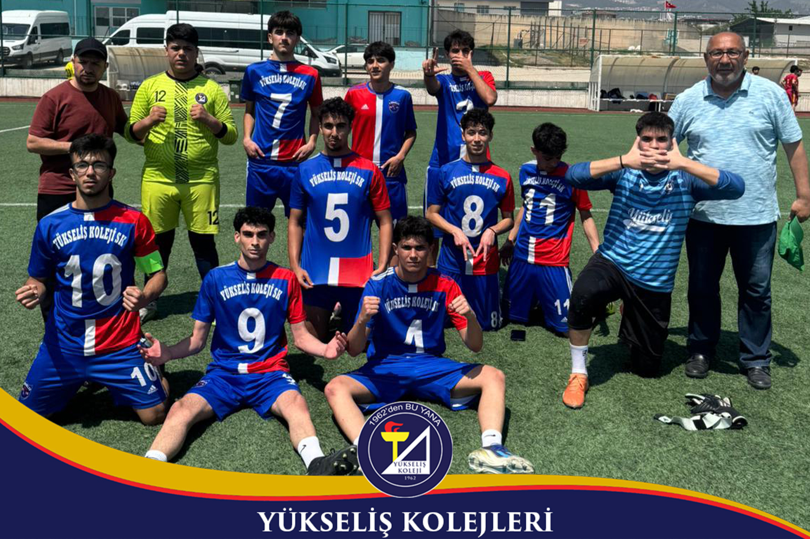 Yükseliş Koleji Futbolda Zirve Yolunda: Final Bileti Penaltılarla Geldi! ⚽🏆