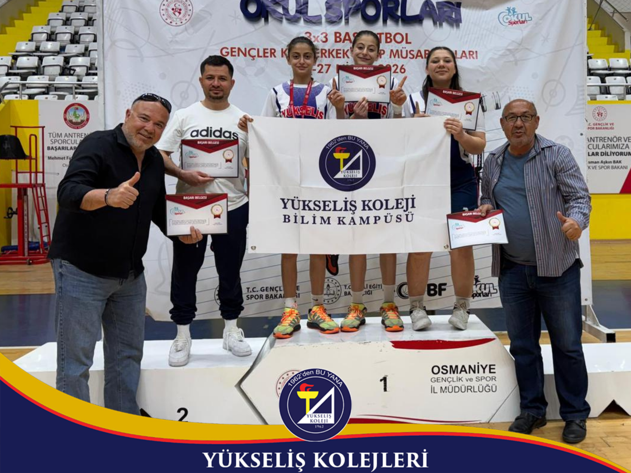 Hatay’ın gururu Yükseliş Koleji!