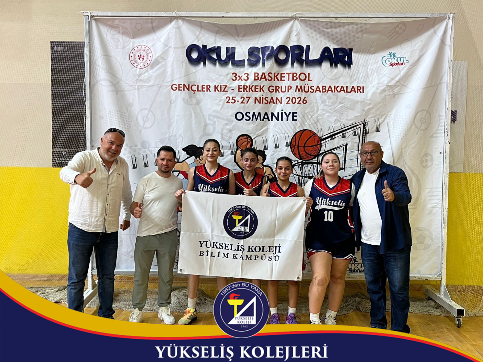 Yükseliş Koleji durdurulamıyor! 💪🏀