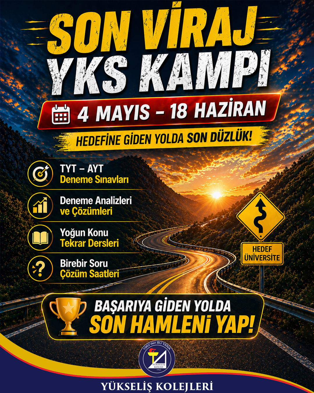 YKS Hedefine Bir Adım Daha Yaklaş! 🎯