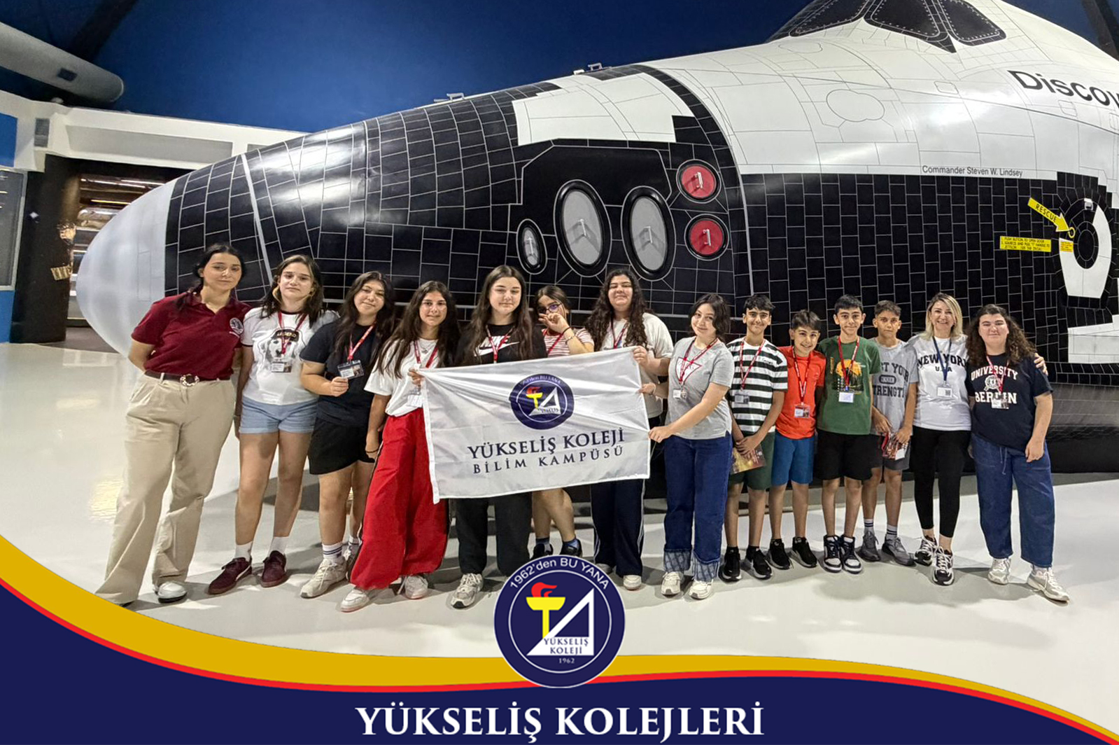 🚀✨ Yükseliş Koleji Bilim Kampüsü Ortaokul öğrencilerimizin İzmir Bilim Gezisi tüm heyecanıyla devam ediyor!