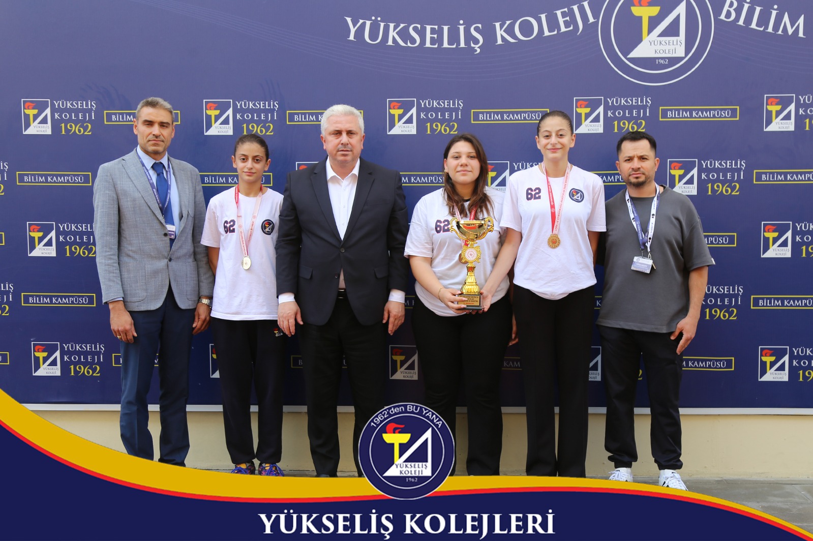 🏆 YÜKSELİŞ KOLEJİ KIZ BASKETBOL TAKIMIMIZDAN TÜRKİYE DERECESİ 🏆