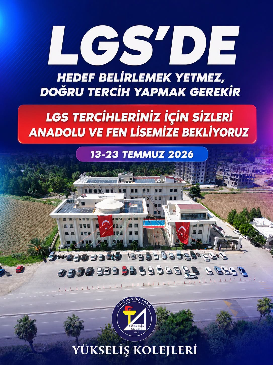 LGS Tercihleriniz İçin Sizleri Anadolu ve Fen Lisemize Bekliyoruz!