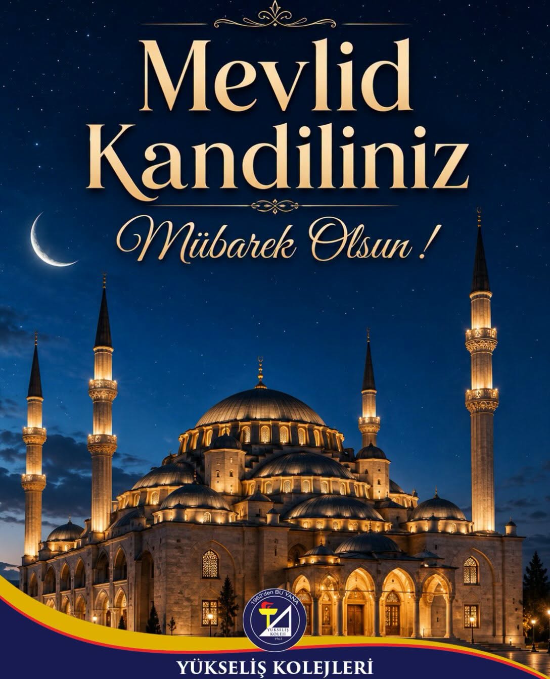 Mevlid Kandiliniz Mübarek Olsun.