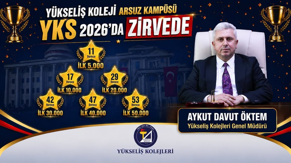 🎓 YÜKSELİŞ KOLEJİ YKS’DE ZİRVEDE! ⭐