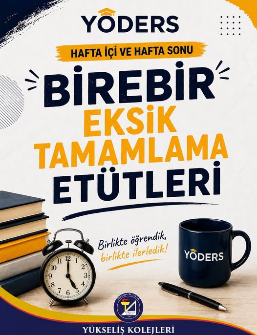 📚YÖDERS (Yükseliş Özel Ders Sistemi) Başarıya Güçlü Bir Adım!