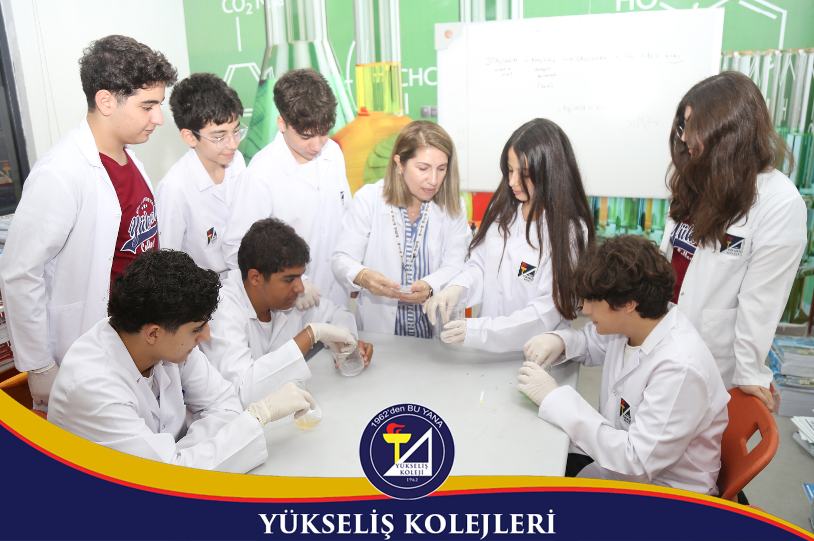 🧪 Yükseliş Koleji Bilim Kampüsü Fen Lisesi 9. Sınıf öğrencilerimiz, bilimi günlük yaşamla buluşturdu!