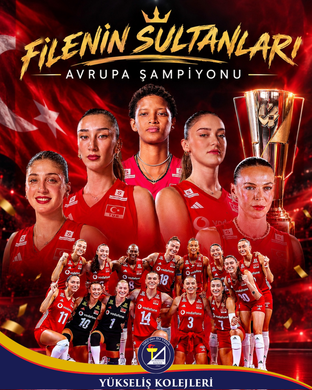 Avrupa Şampiyonu Filenin Sultanları