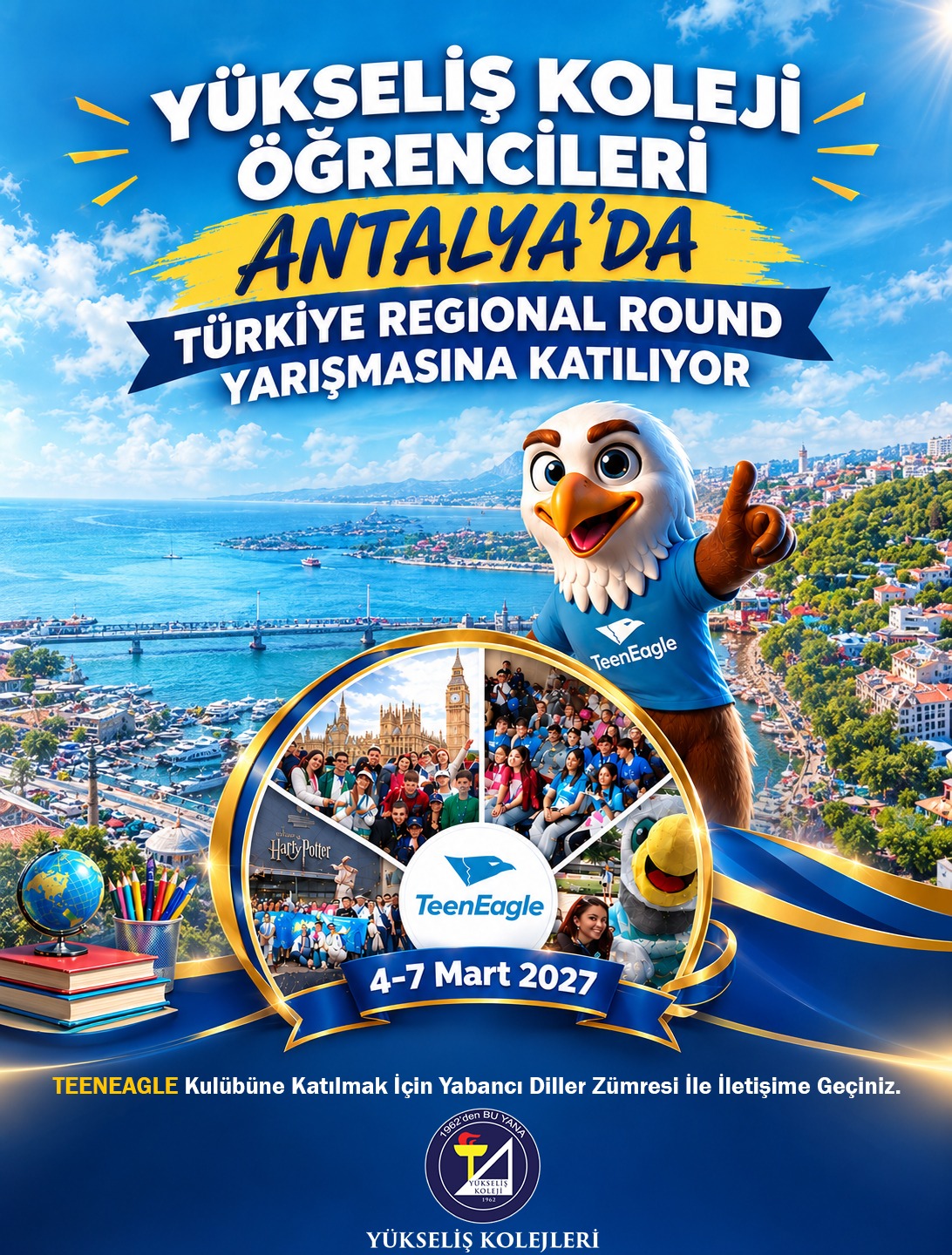 Yükseliş Koleji’nde TeenEagle Heyecanı Başlıyor! 🌍✨