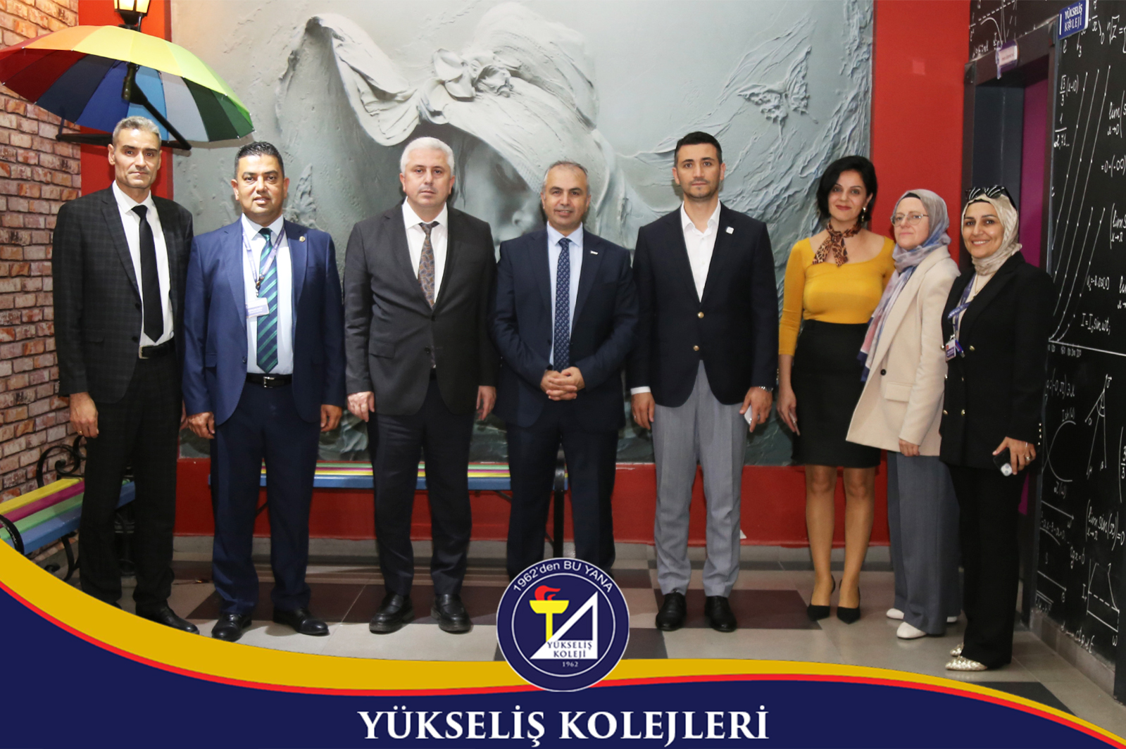 YETEV Okulları Genel Müdürü Yusuf Tüfekçi’den Yükseliş Koleji’ne Ziyaret! 🎓✨