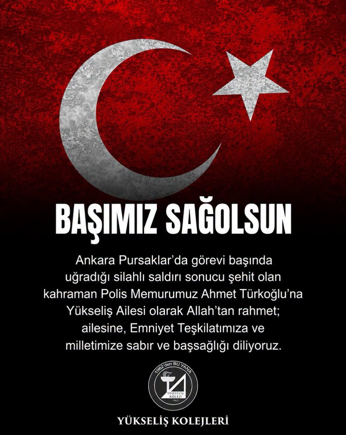 BAŞIMIZ SAĞOLSUN