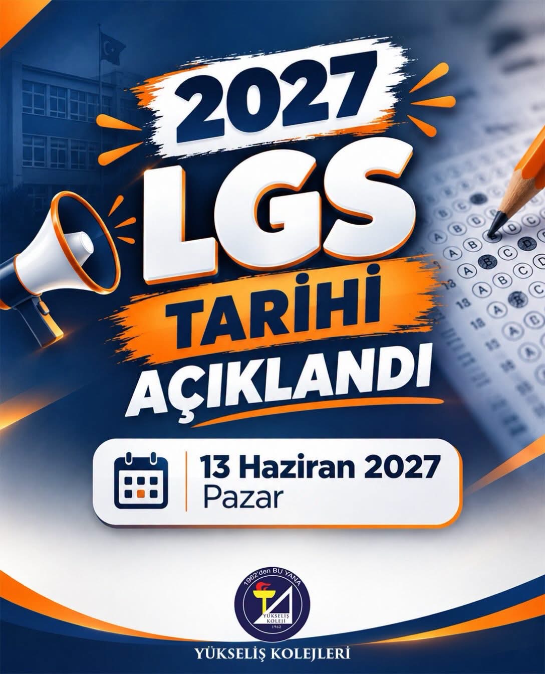2027 LGS Tarihleri Açıklandı !
